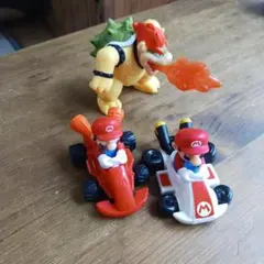 マリオカート フィギュアセット　ハッピーセット　クッパ