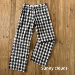 サニークラウズ ギンガムチェック パンツ サニーのチェックパンツのサムネイル