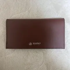 nano ブラウン 二つ折り財布　雑誌の付録