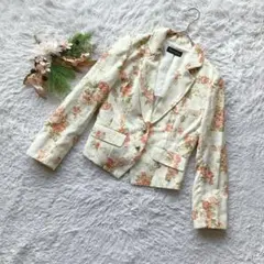花柄ジャケット
