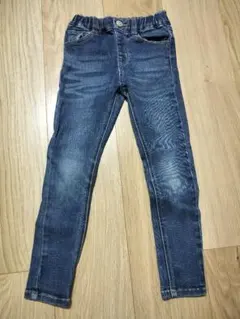 ブランシェス　スキニーデニムパンツ　110