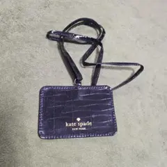 kate spade ネイビー カードケース