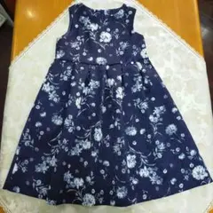 タルティーヌエショコラ　ワンピース　140　　☆ネイビー☆