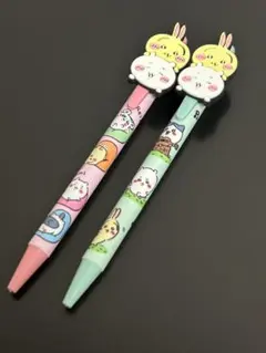 【新品 匿名配送】2個 ちいかわ うさぎ シャーペン 筆記用具 文房具ダイカット