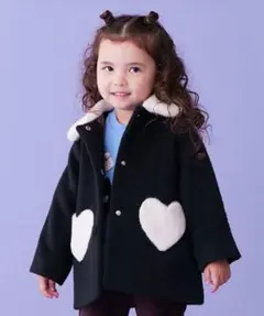 プティマイン petit main ハートポケットコート 100cm