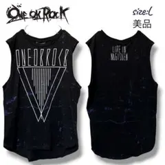 美品 ONE OK ROCK ワンオク Lタンクトップ渚園限定 ライブTシャツのサムネイル