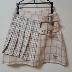 ピンクラテ150 チェックスカート