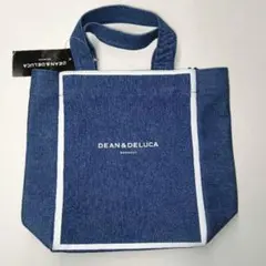 DEAN & DELUCA デニムトートバッグ　バンコク限定　青　未使用品