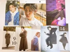 SnowMan カレンダー　ラウール 6枚セット