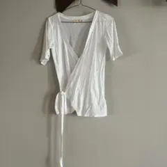 ESTNATION 白　Tシャツ　カットソー　コットン100のサムネイル