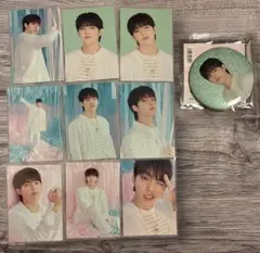 SEVENTEEN YAKUSOKU エスクプス　トレカ コンプセット 缶バッジ