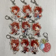 すとぷり 莉犬 アクリルキーホルダー まとめ売り 10個
