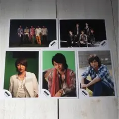 嵐 公式写真 ARASHI AROUND ASIA 2008 5枚セット