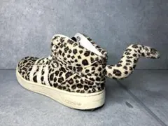 JEREMY SCOTT adidas sneakers ヒョウ柄　尻尾