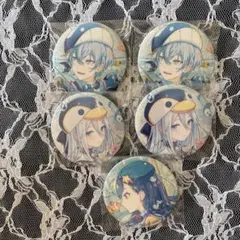 プロセカ　青柳冬弥　宵崎奏　白石杏　缶バッジ　グリ缶　まとめ売り　46b