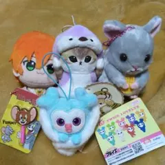 トムとジェリー・TWICE、すとぷり、mofusand、キーホルダーセット