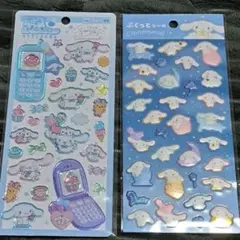 【正規品】平成はっぴーフォン　ぷくっとシール　シナモロール