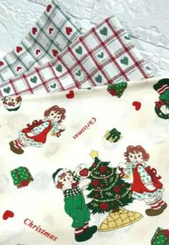 カントリー♪生地 ラガディ＊アン＆アンディー ハート♡生地