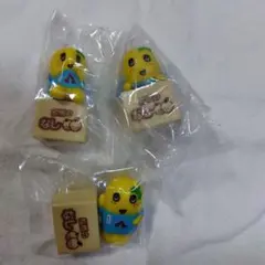 ふなっしー フィギュア 3個セット 船橋のなし