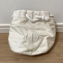 【新品未使用】DIOR 巾着　ポーチ　ノベルティ　ディオール