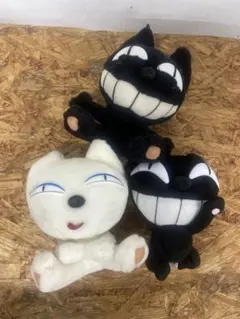 ヤマト運輸　旧キャラクター　クロネコ　シロネコ　ぬいぐるみ　マスコット