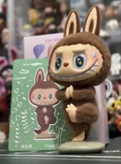 POPMART labubu THE MONSTERS Lazy Yoga