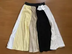 larmoire de luxe ラーモワールドゥリュクス 異素材　スカート