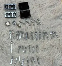 シルバニア　食器　フォーク　スプーン　まとめ売り　ミニチュア