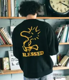 PEANUTS × BAYFLOW SNOOPY ピーナッツ　ニット　黒　XL