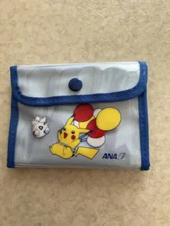 非売品ポケモン ANA コラボ パスケース カードケース 希少 レトロ
