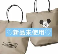 オトナミューズ7月号付録 コールマン×ディズニーミッキーマウス両A面トートバッグ