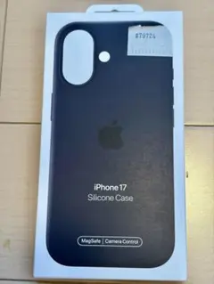 Apple iPhone 17 Silicone Case Black