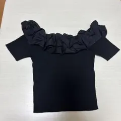 INGNI フリル付き オフショルダー