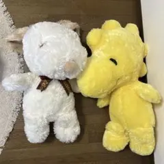 スヌーピー　ウッドストック　超BIGぬいぐるみ