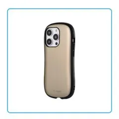 新品 iPhone 14 Pro 耐衝撃ハイブリッドケース メタルシャンパン