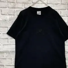 USA製90sヴィンテージTシャツ！シングルステッチ　ブラック半袖古着M27