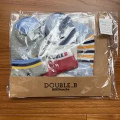 【新品】ミキハウス　ソックスパック　くま　19-21cm