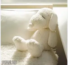 PEANUTS スヌーピー ぬいぐるみ　ジェラートピケ