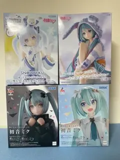 壊れたセカイと歌えないミク 雪ミク スカイタウン 初音ミク うさ耳パジャマ