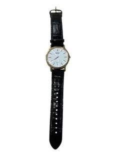 SEIKO ソーラー 腕時計 ゴールド ブラック