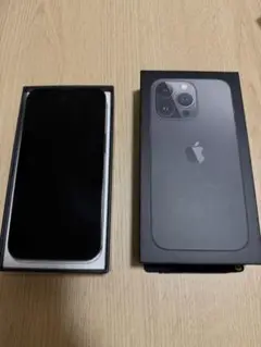 【美品】 iPhone 13 Pro 256GB グラファイト SIMフリー箱付