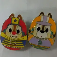 ディズニー ピンバッジ チップとデール ディズニーリゾート 限定 レア