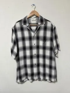 美品】25SS relumeレーヨン フリンジ 半袖チェックシャツ M - メルカリ