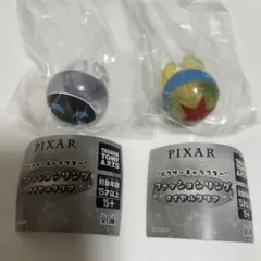 PIXAR ファッションリング /ピクサーボール/イヴ/二個セット