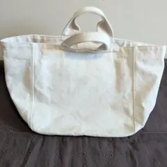 アトリエペネロープ ミラ キャンバス トートバッグ グレー - メルカリ