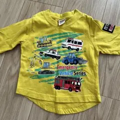 働く車 長袖 カットソー