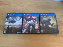 9321番FF PERSONA 5, DARK SOULS III 3本セット