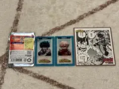 僕のヒーローアカデミア クリアslimカード 緑谷出久 爆豪勝己