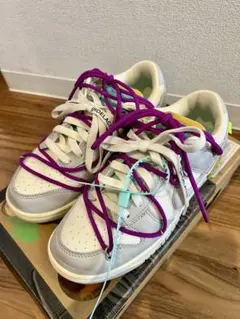off-white × Nike Dunk Low 25cm