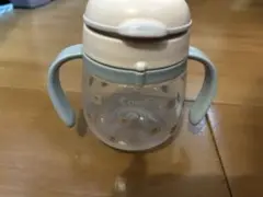 Combi トレーニングカップ クリア/ブルー